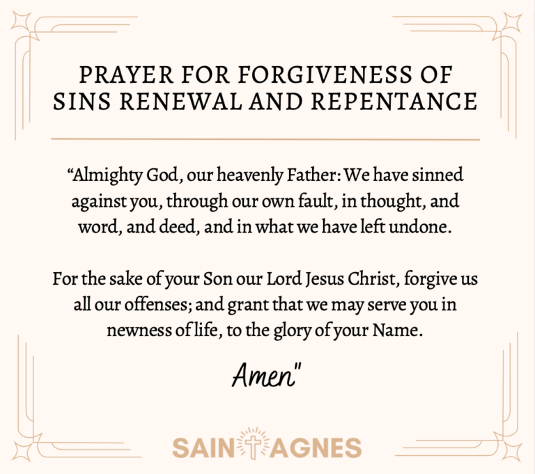 8 Prayers of Repentance and Forgiveness (With Images)