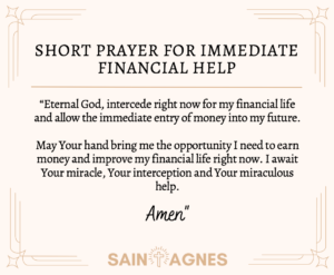9 Prayers for Immediate Financial Help (For a Miracle Today)