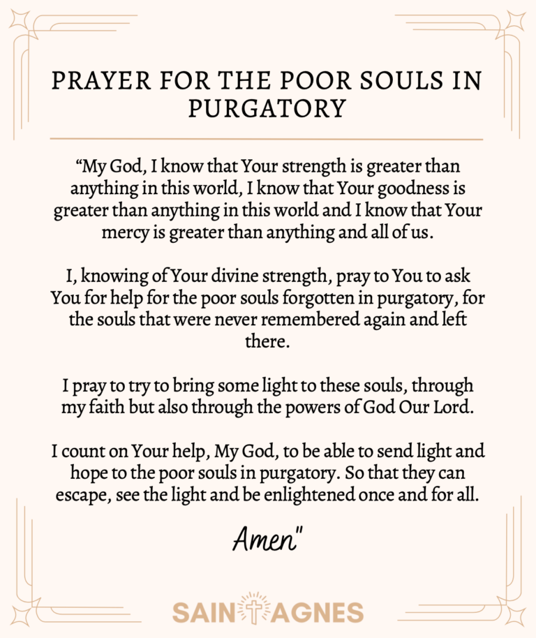 8 Prayers for the Holy Souls in Purgatory (With Images)
