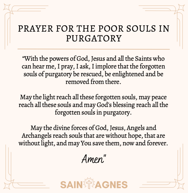 8 Prayers for the Holy Souls in Purgatory (With Images)