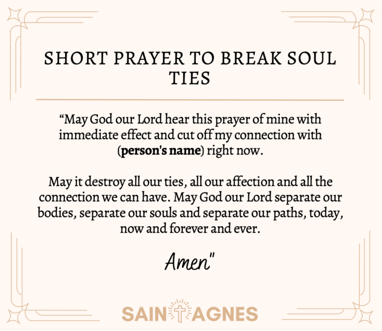 5 Unfailing Breaking Soul Ties Prayers (With Images)