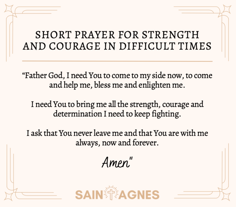 9 Short Prayers for Strength and Courage in Difficult Times