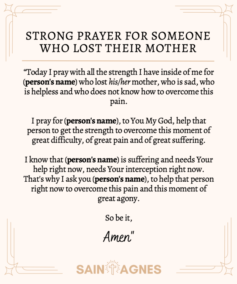 7 Short Prayers for Someone Who Lost Their Mother (With Images)