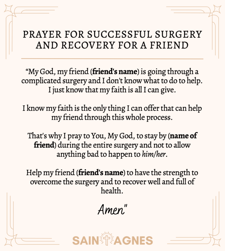 11 Short Prayers Before Surgery For a Friend (With Images)