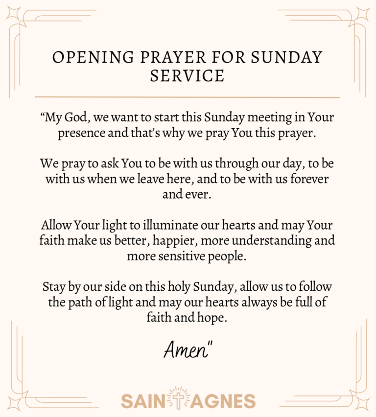 7 Short Opening Prayers for Worship Service (With Images)