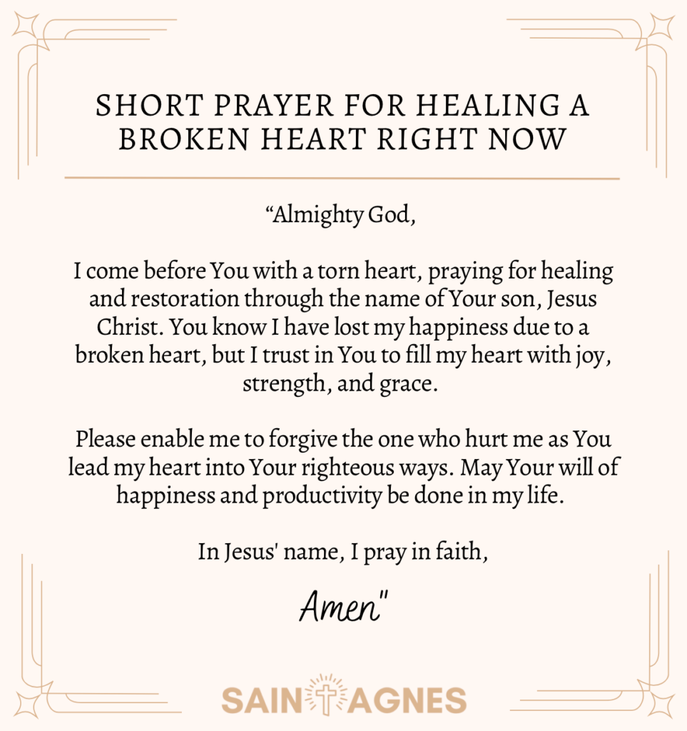 9 Prayers for Broken Heart Relationship (Hurting Heart)