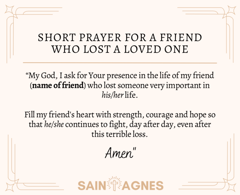 8 Prayer For a Friend Who Lost a Loved One (With Images)