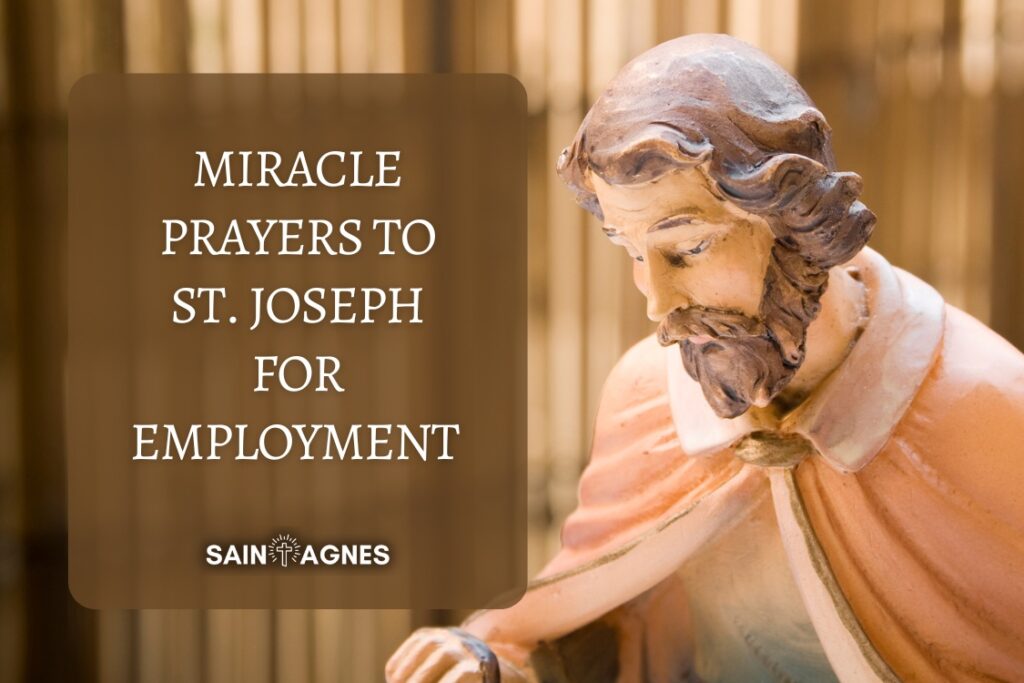5 Prayers to St. Joseph for Employment 