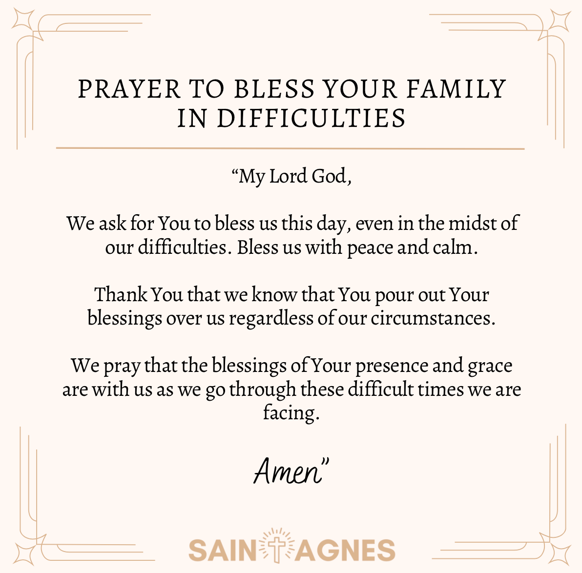 7 Family Prayers for Strength During Difficult Times