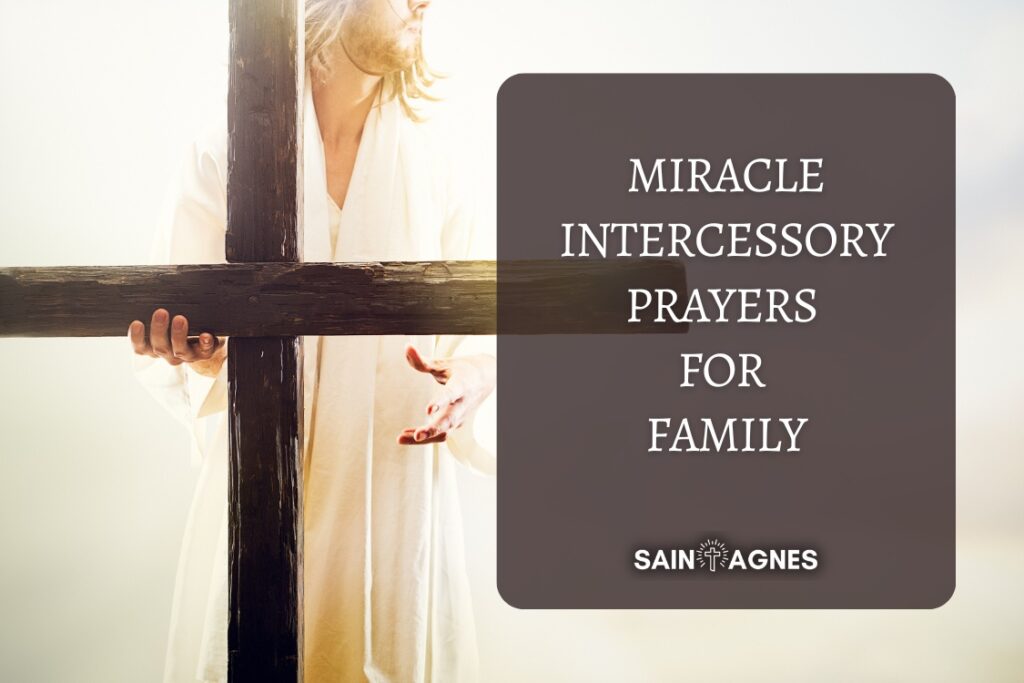 Intercessory Prayers for Family with Printable Images