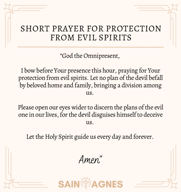 7 Prayers to Protect Home from Evil Spirits Printable Images