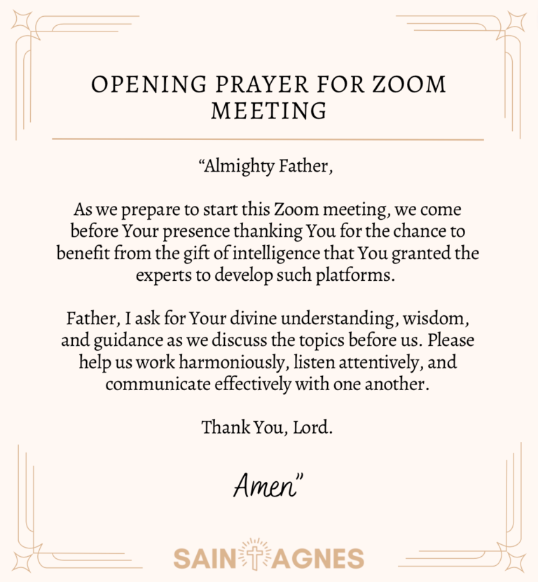 7 Short Opening Prayers for a Virtual Meeting (With Images)