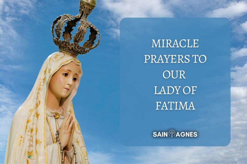 5 Prayers to Our Lady of Fatima