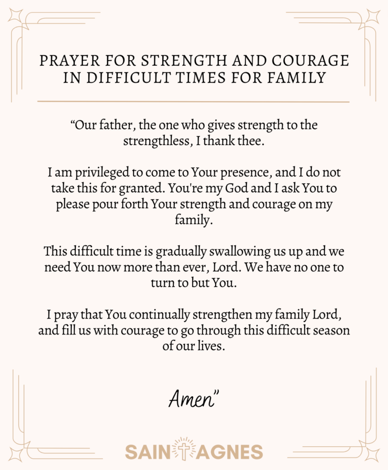 7 Prayers For My Family In Difficult Times (Strength and Courage)
