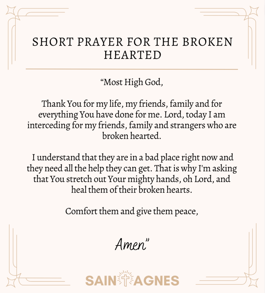 8 Prayers For The Broken Hearted - You and Others