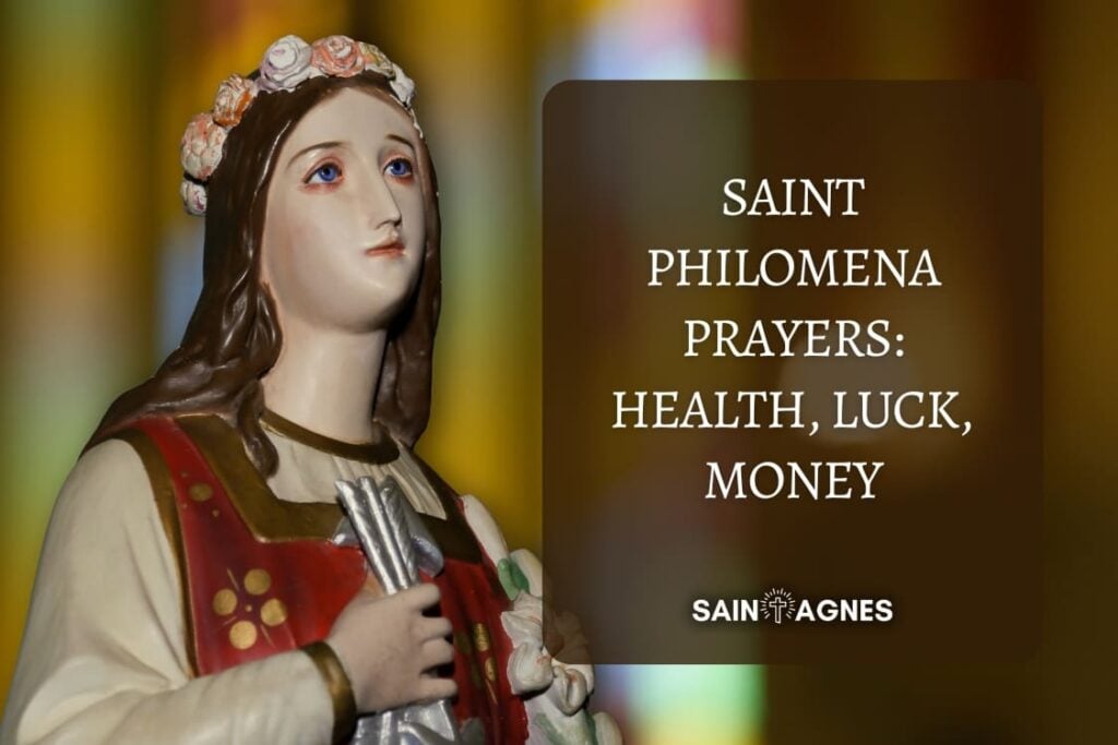 5 Saint Philomena Prayers: Health, Good Luck, and Money