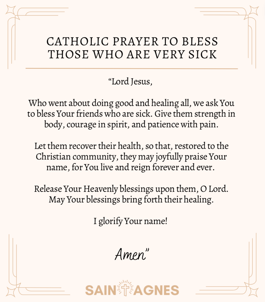 7 Catholic Prayers For The Sick - Miraculous Cure